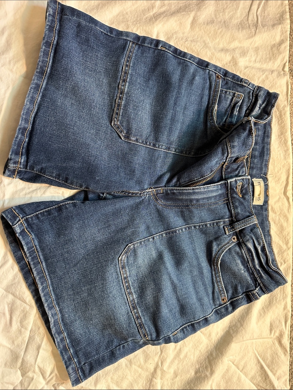 Maurices Women's Blue Denim Jean Shorts